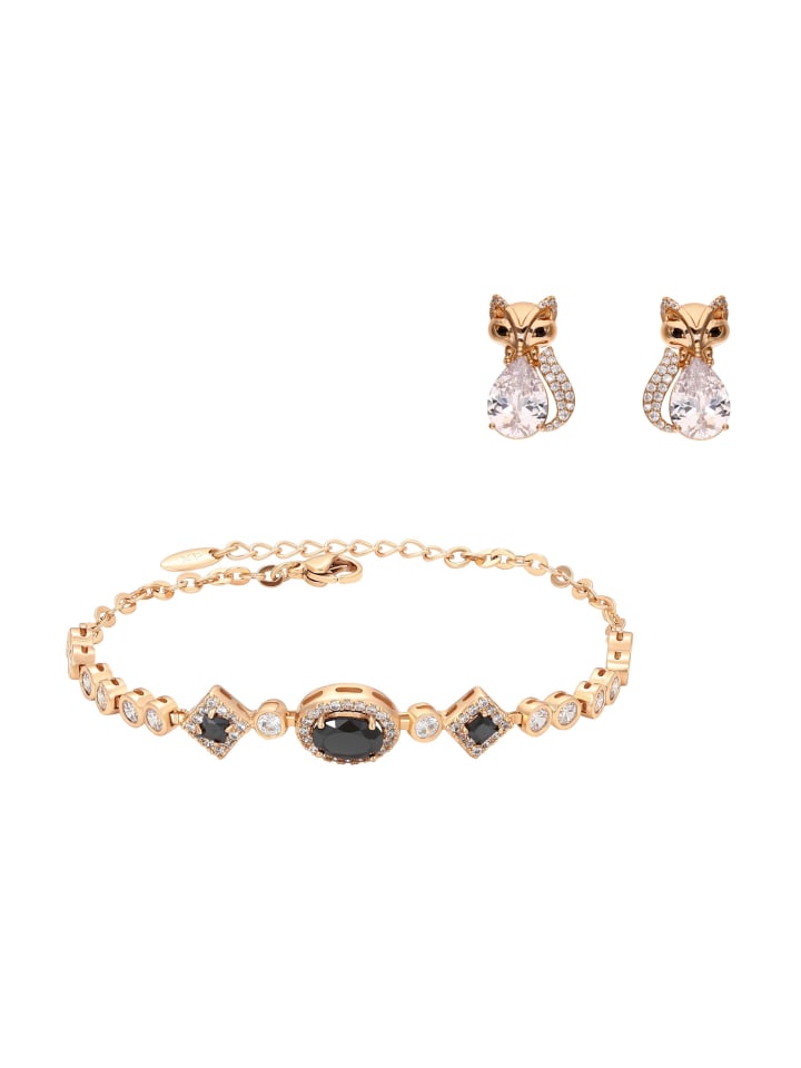 Women Jewelry Set in gold