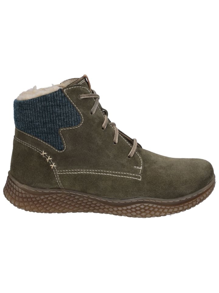 Schnürstiefel in braun