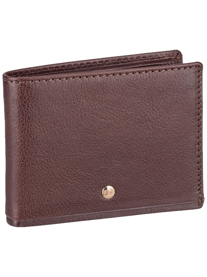 Geldbörse Neaples Wallet With Flap in Brown