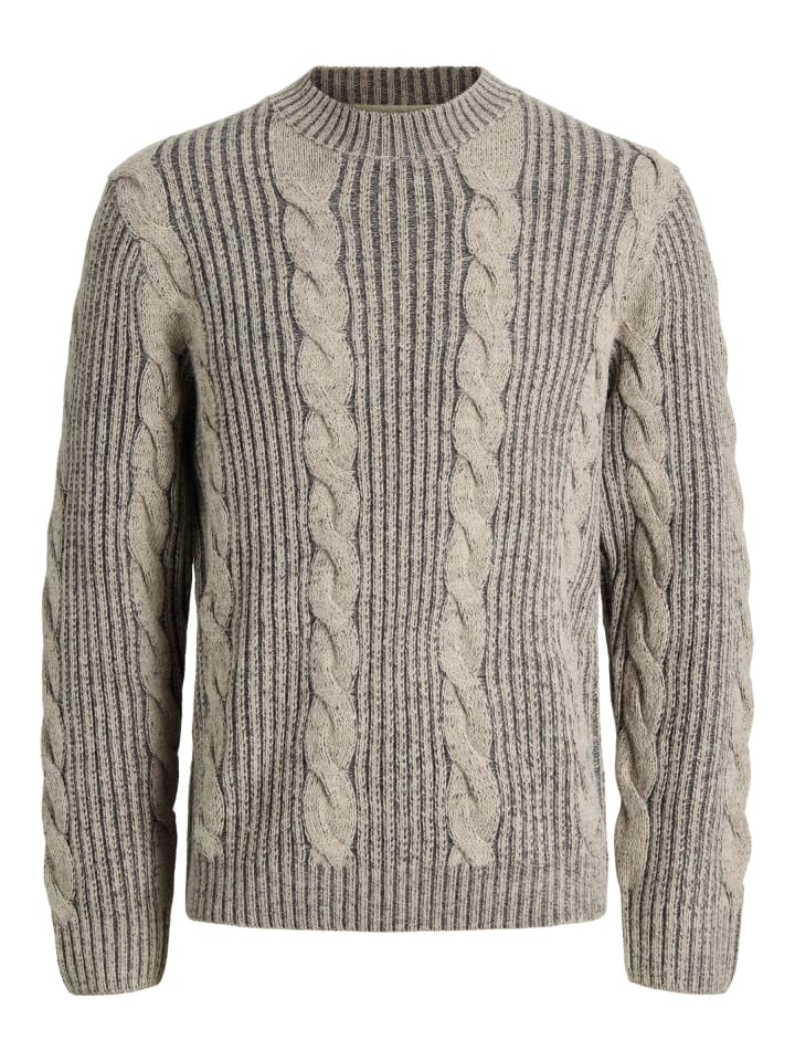 Strickpullover in Volcanic Ash