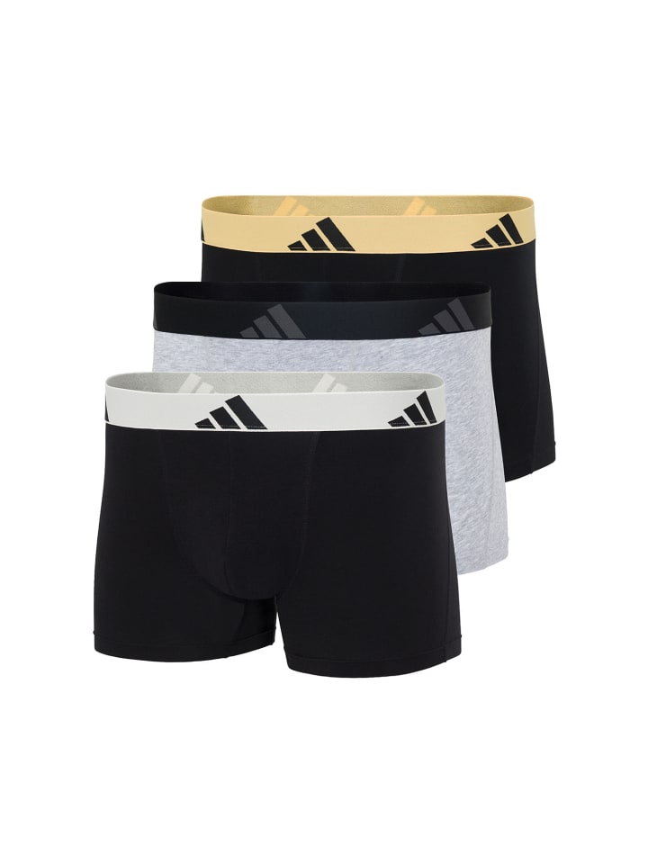 Trunk Active Flex Cotton in schwarz, hellgrau