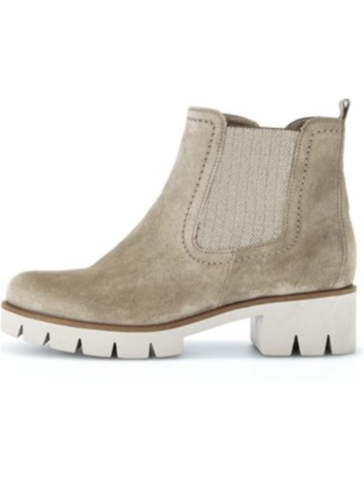 Stiefelette in beige