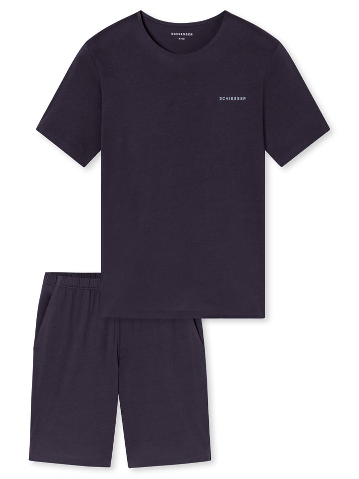 Schlafanzug Modern Bonded in graphit