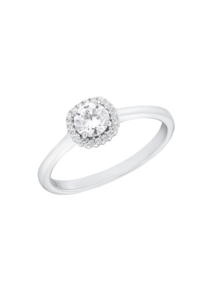 Ring Silber 925, rhodiniert in Silber