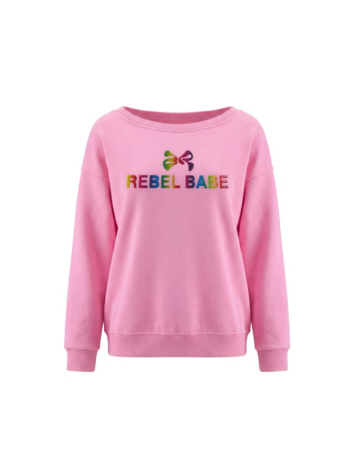 Women Sweatshirt in Pink