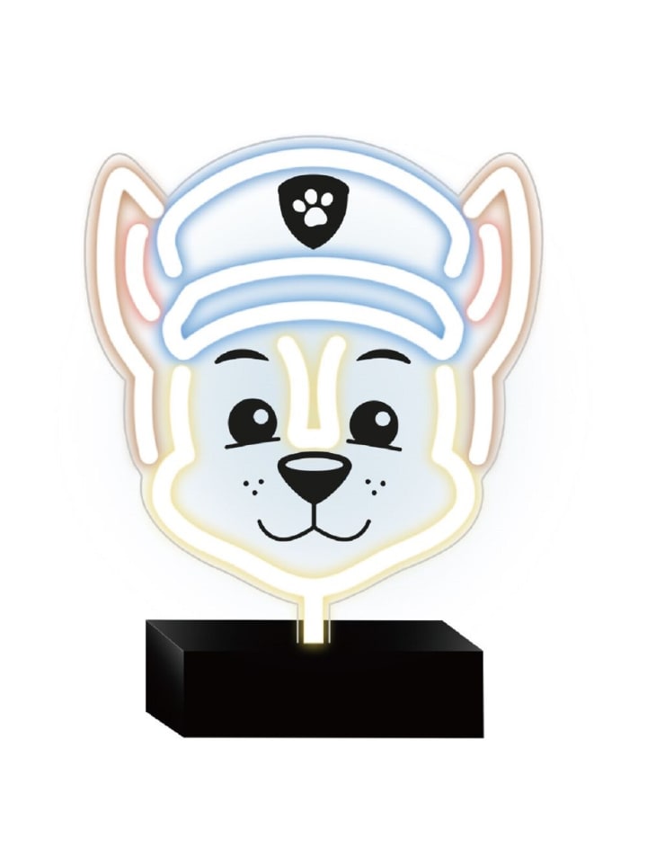 Paw Patrol LED Neon Licht Nachtlicht Dekoration für das Kinderzimmer in Gelb