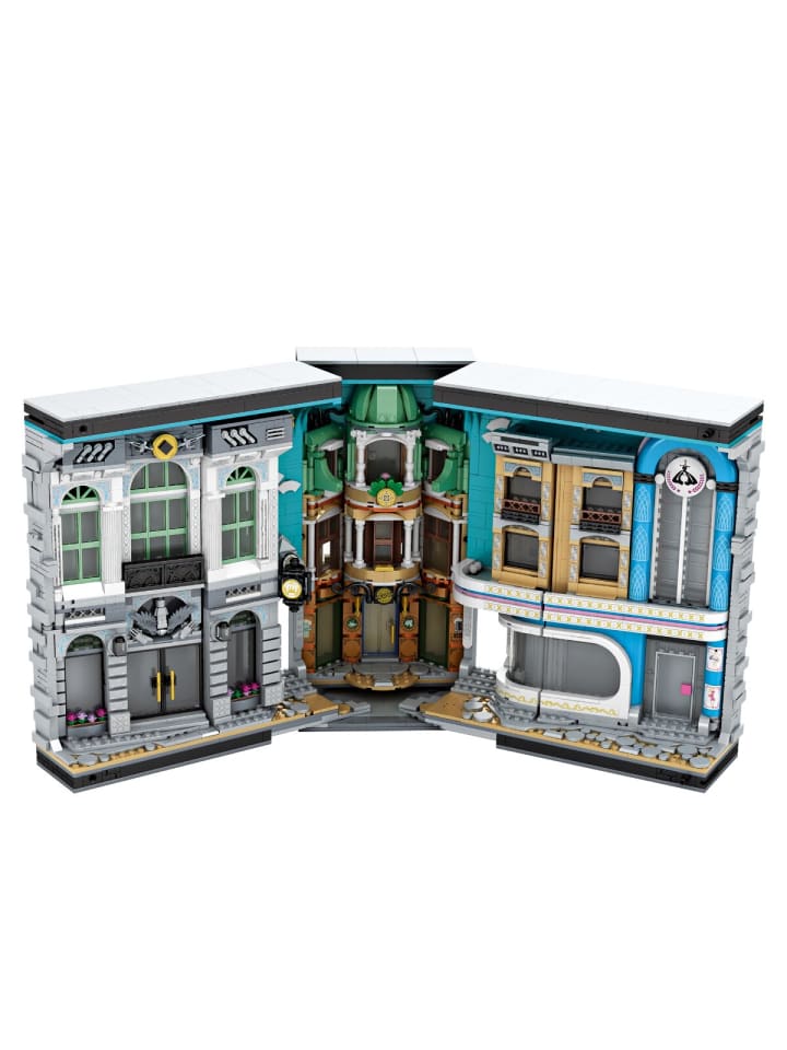 Reobrix 66032 Architektur Buch Klemmbaustein Set 3108 Teile ab 14 in Mehrfarbig
