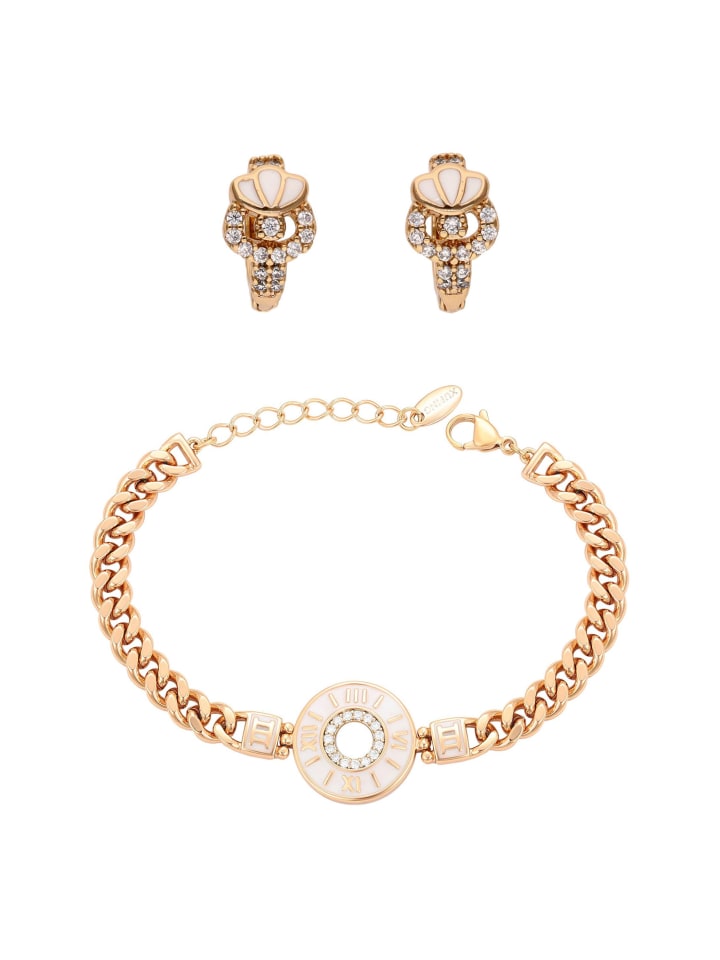 Women Jewelry Set in gold