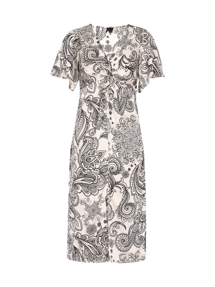 Damen Kleid in Weiss Schwarz