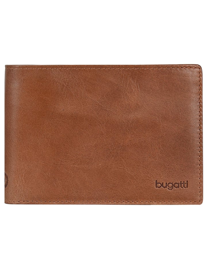 Volo Geldbörse Leder 12 cm cognac