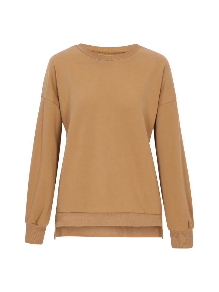 Women Sweatshirt in brown