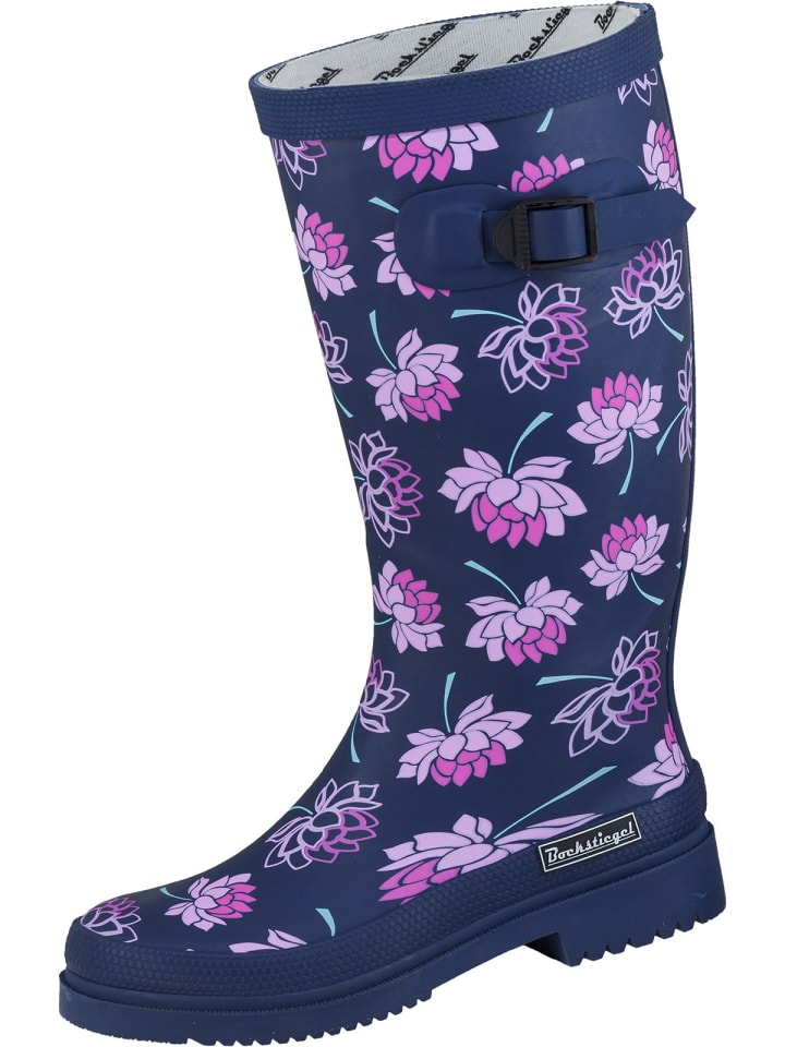 Regenstiefel Lena in dunkelblau/multi