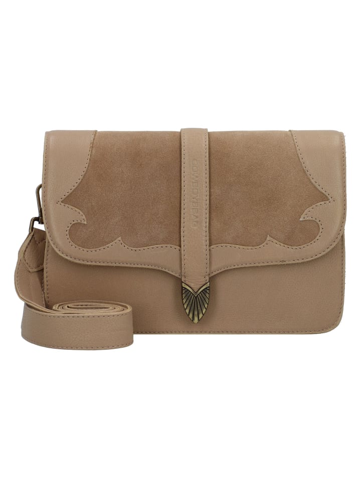 Western Umhängetasche Leder 27 cm nomad