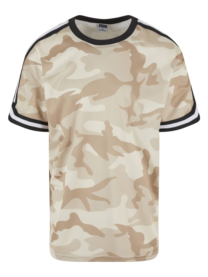 Mesh Tee in simplesandcamo