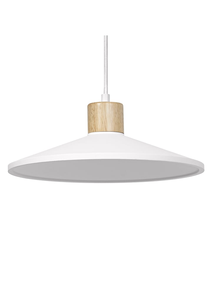 DECOR Plaster Wood Gips-Leuchte, E27, 320 mm