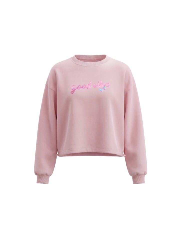 Women Sweatshirt in Light Rose