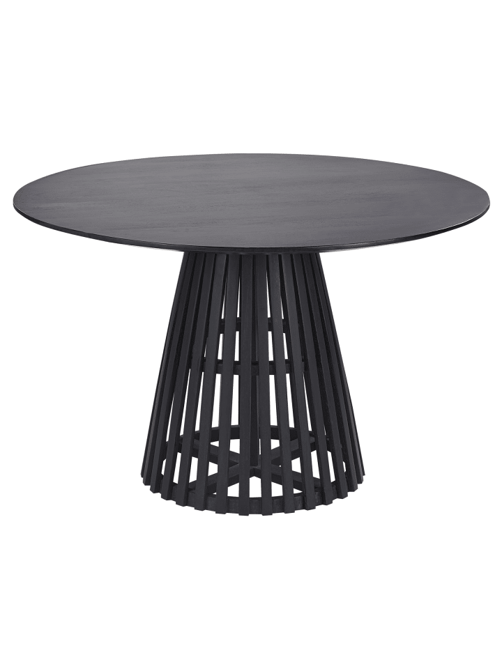 Esszimmertisch MESILLA in Schwarz - (W) 120 x (H) 77 x (L) 120 cm