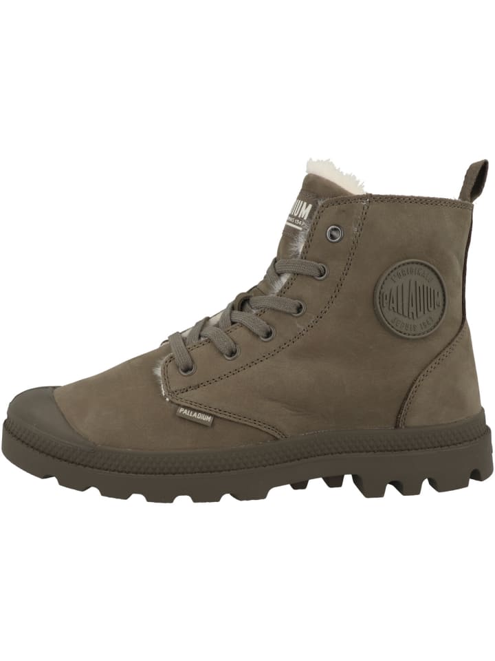 Schnürboots Pampa Hi Zip WL in grau