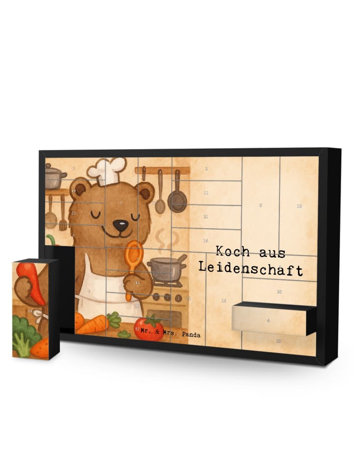 Adventskalender Koch Leidenschaft Design mit Sp... in Weiß