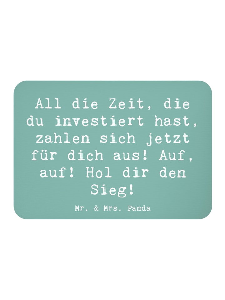 Magnet Spruch Sportliche Wettkämpfe Erfolg mit ... in Meeresbrise