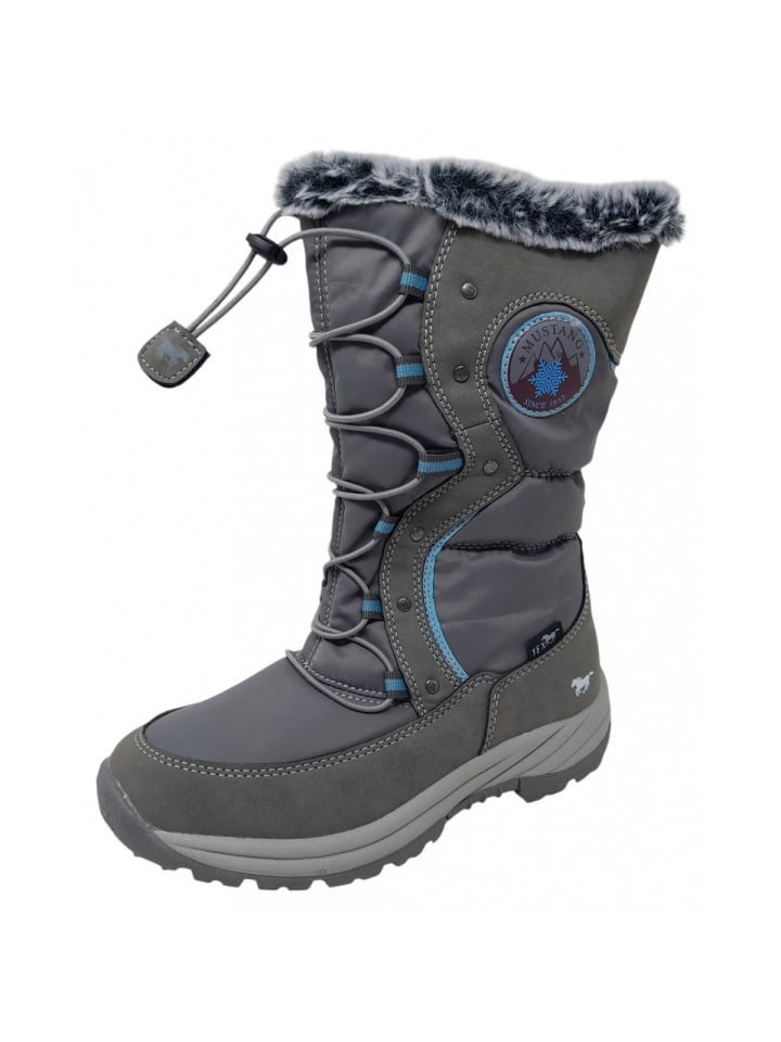 Stiefel Mustang Vork. in Grau