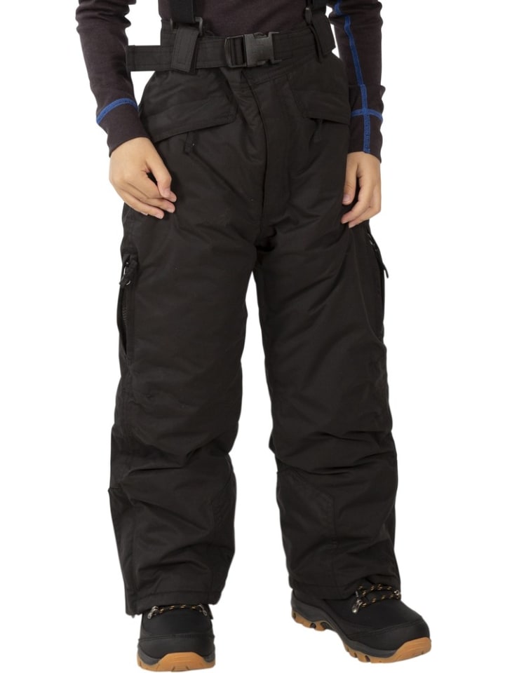 Kinder Schneehose in Schwarz