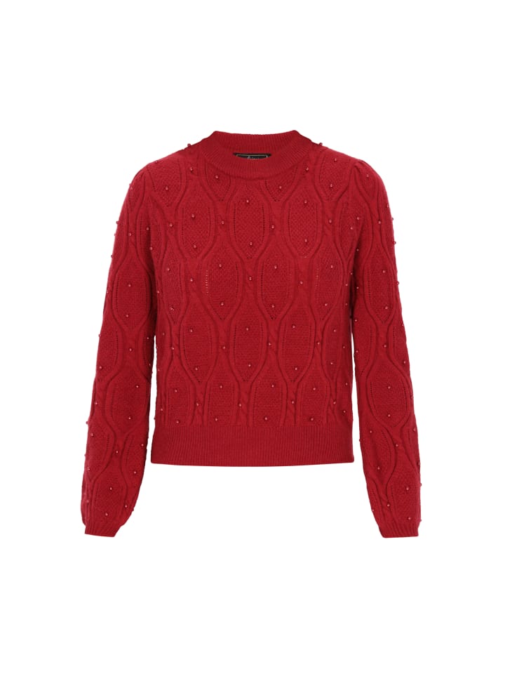Women Sweater in burgundy