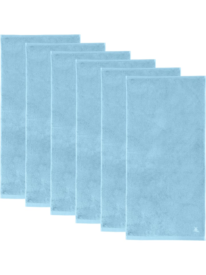 Handtuch 6er-Pack Heidenheim in bleu