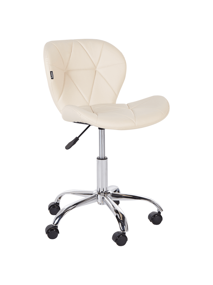 Bürostuhl VALETTA in Beige - (W) 48 x (H) 76 x (L) 48 cm