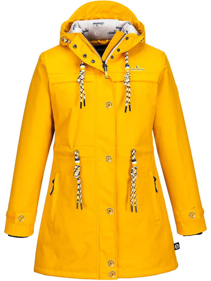 Norderney Bayside Regenjacke Gelb Friesennerz Gelbe Regenjacke