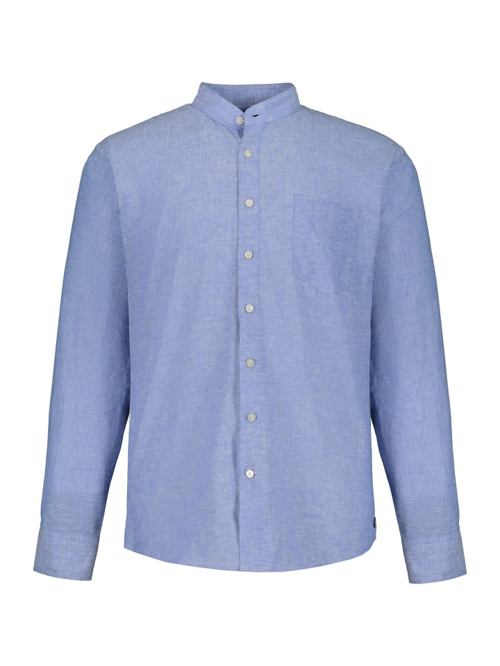 Hemd in graublau