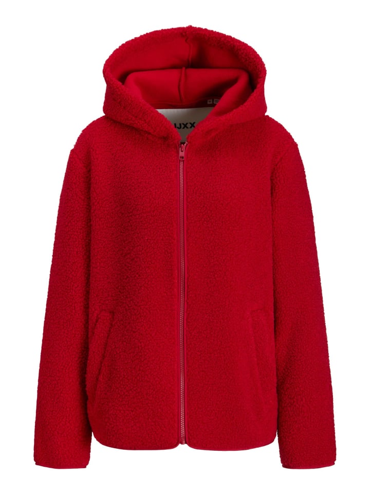 Teddyfell Jacke in Scarlet Sage