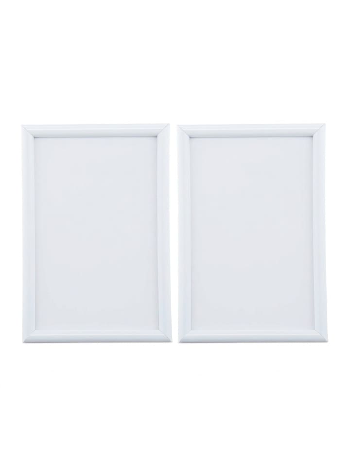 24 x Bilderrahmen in Weiß - 10 x 15 cm