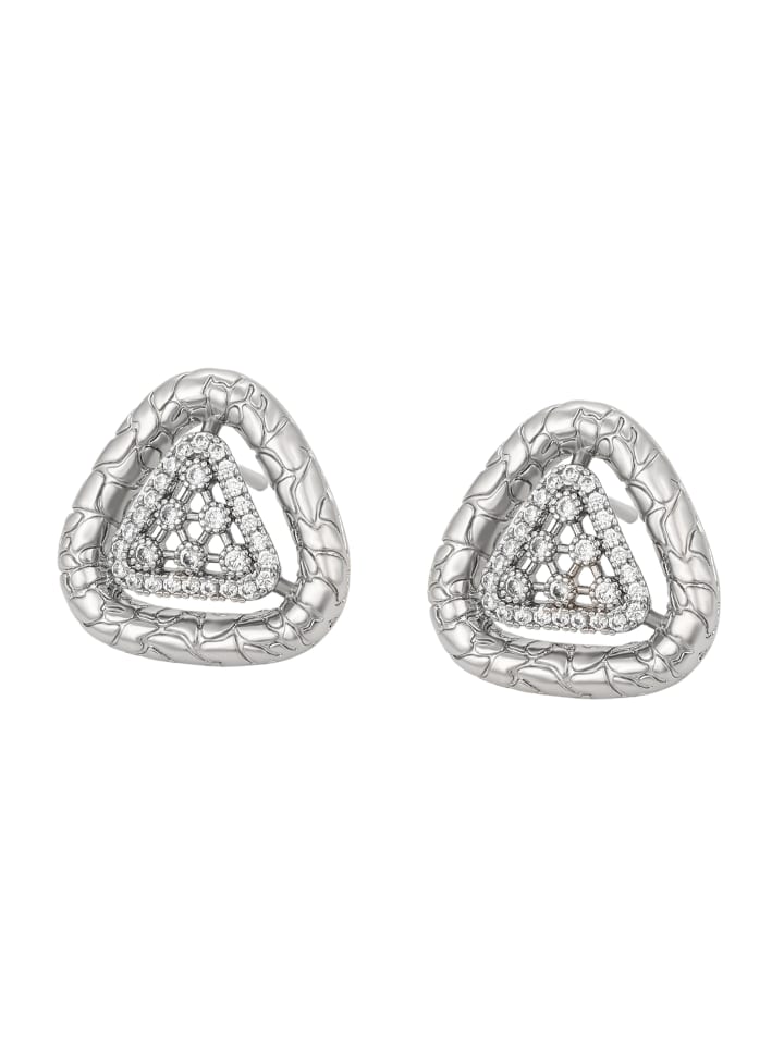 Women Stud Earrings in Silver