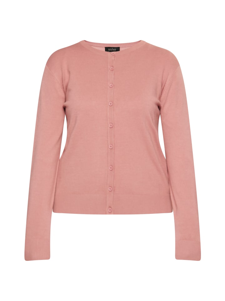 Damen Cardigan in Altrosa