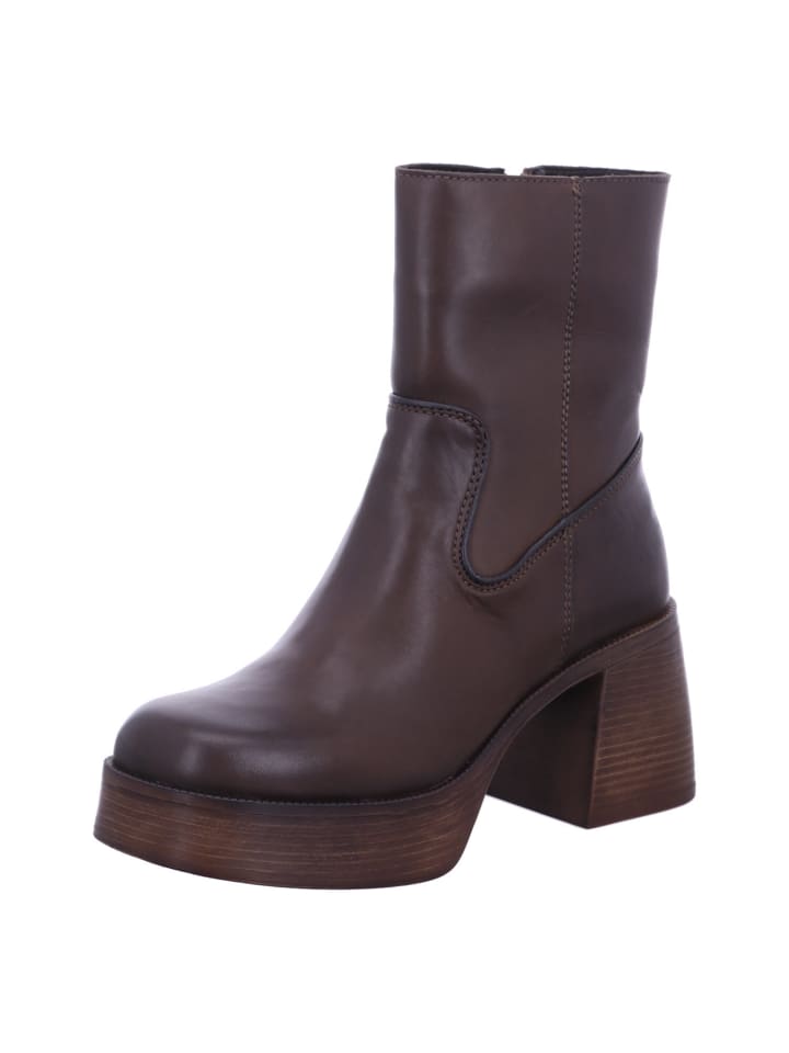Damen Stiefel/Boots ungefüttert PLATO in Braun