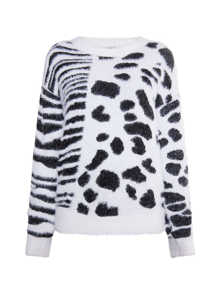 Damen Strickpullover in Weiss