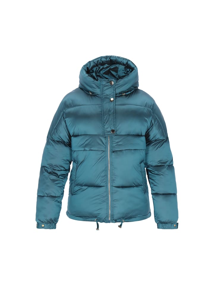 Women Jacket in green smaragd