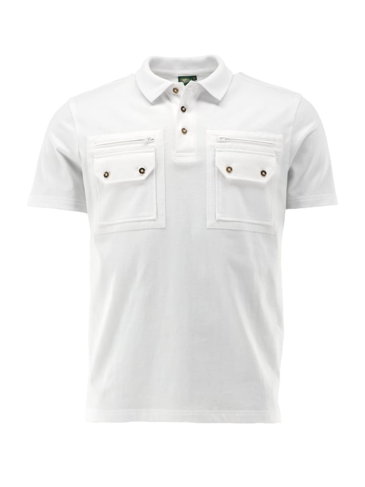 Poloshirt Fuzao in weiß