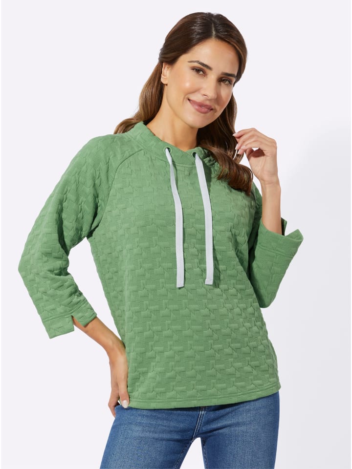 Sweatshirt in apfel