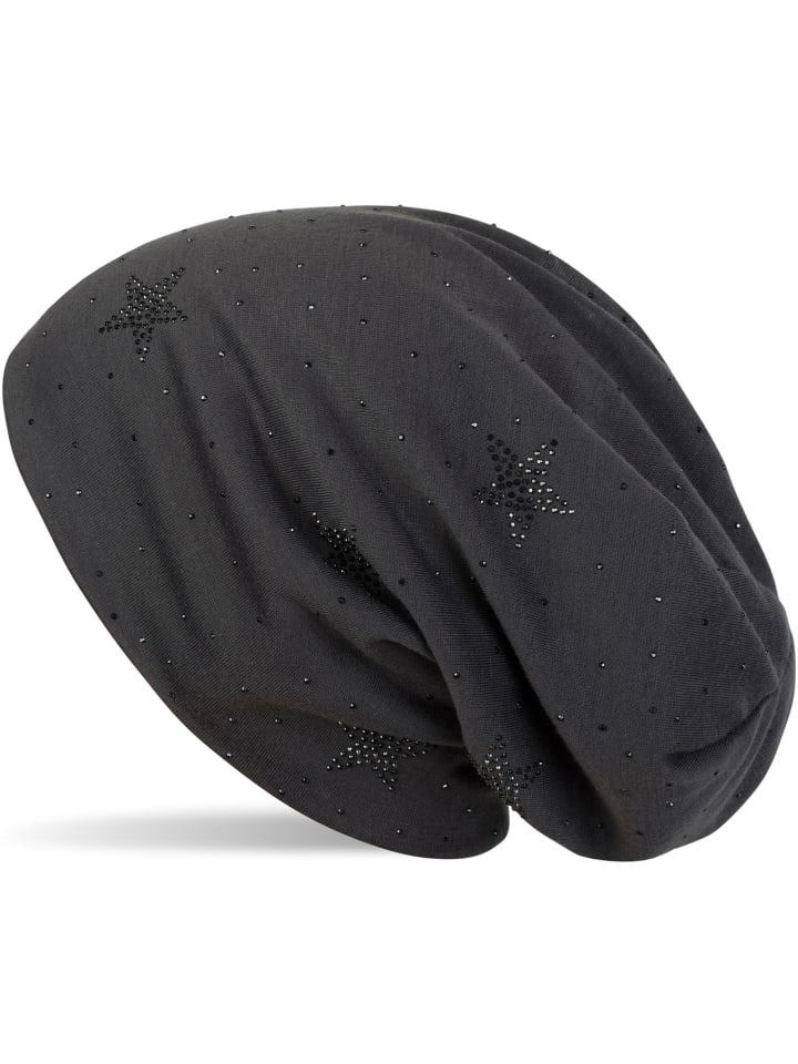 Beanie Mütze in Anthrazit