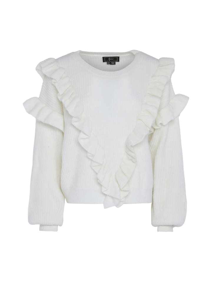 Damen Pullover in WOLLWEISS