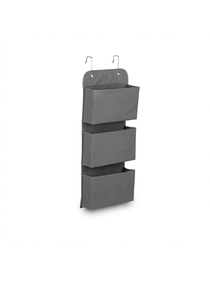 Hängeorganizer in Grau - (B)31 x (H)75 x (T)10 cm