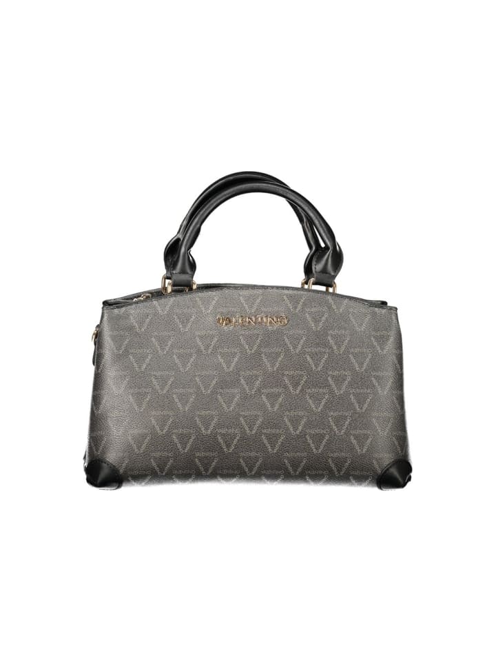 Schwarz Damen Tasche aus Polyurethan