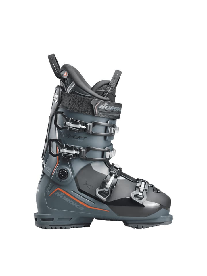 Skistiefel Alpin in grün