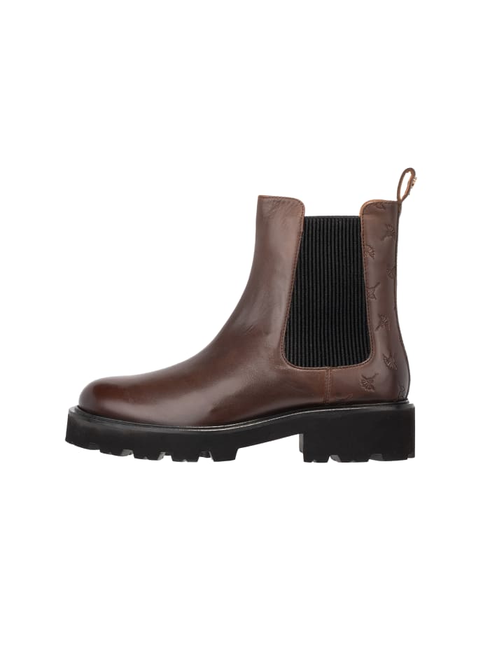 Stiefel 'Unico Stampa Mariana Chelsea in Braun'