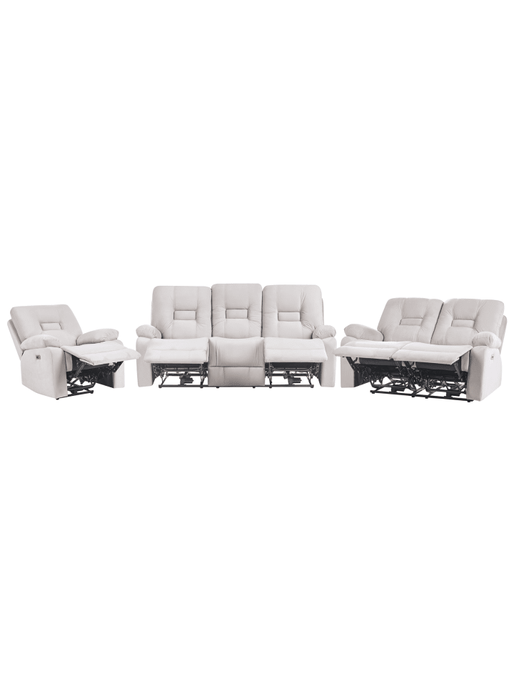 3-tlg Sitzgruppe BERGEN in Beige