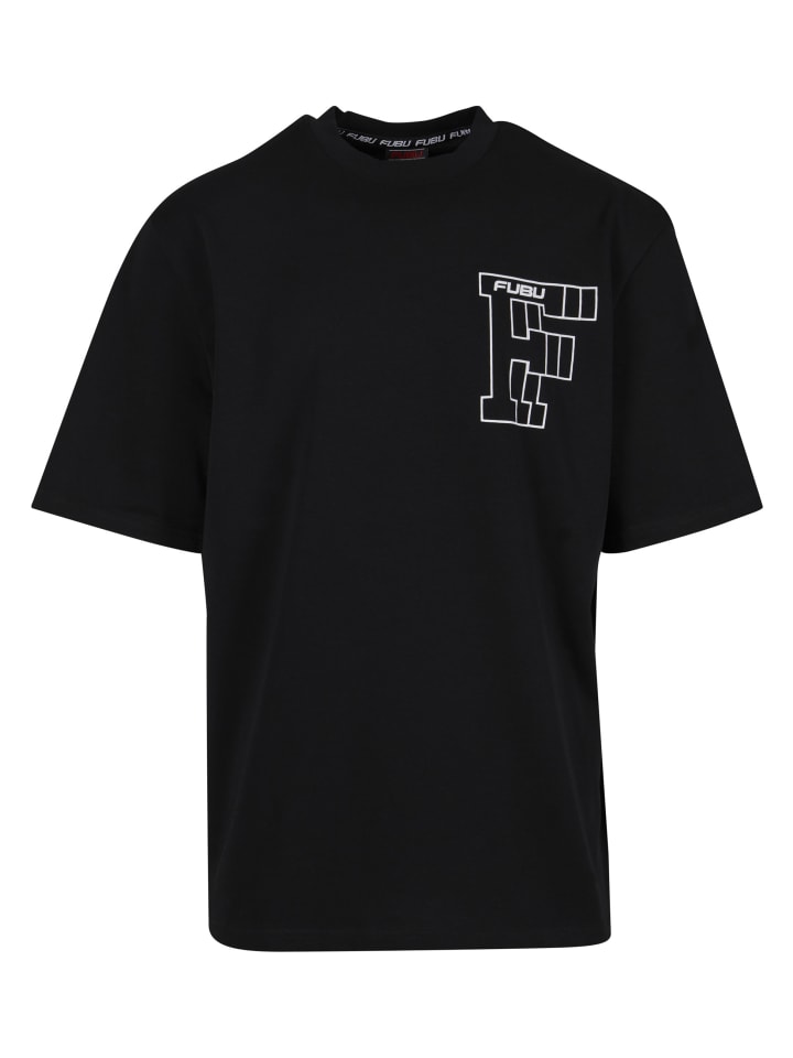 T-Shirt in black/white