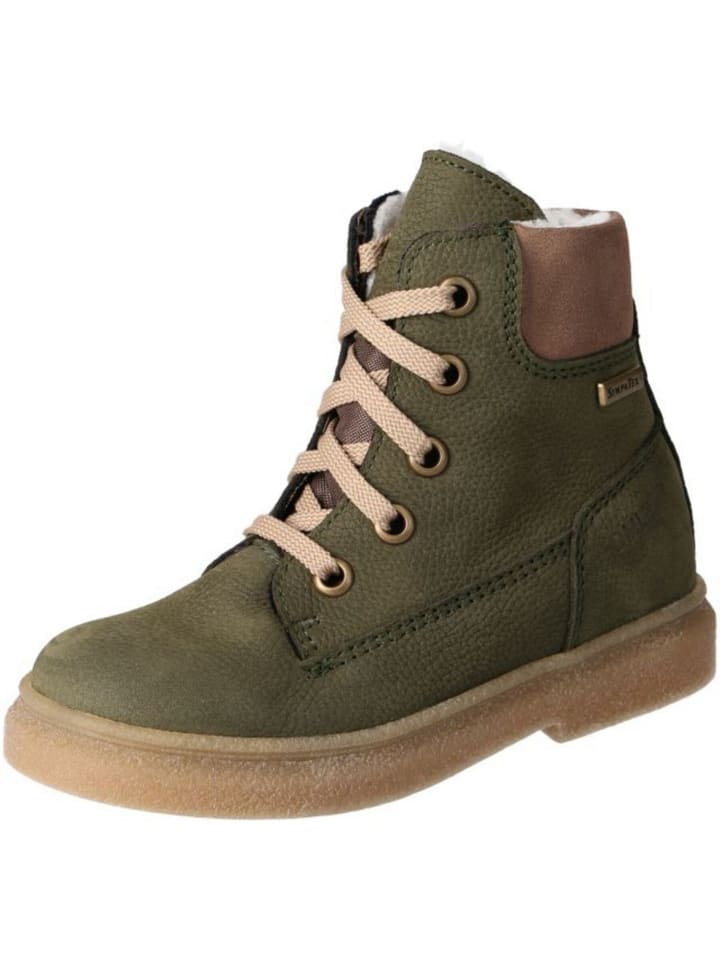 Schnürstiefel Walter in grün