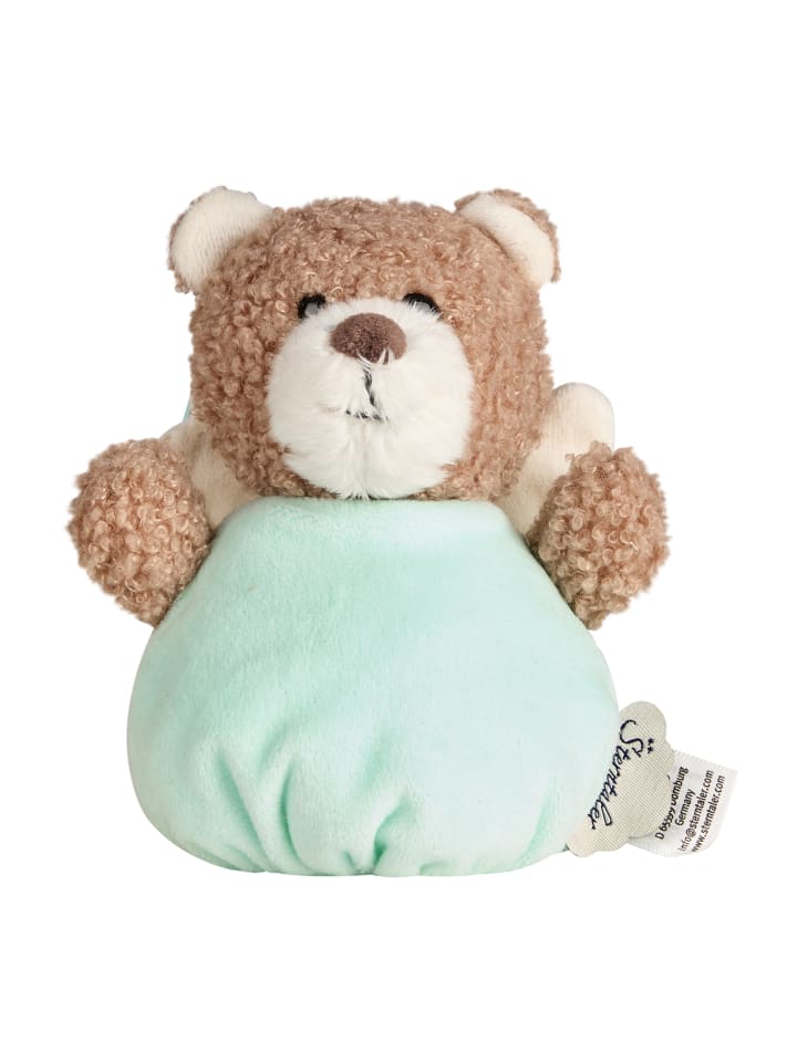 Spielzeuganhänger Bär in aqua